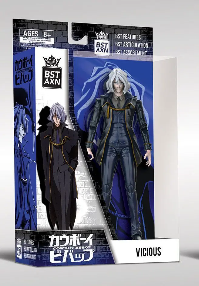 Cowboy Bebop BST AXN Action Figure Vicious 13 cm product photo