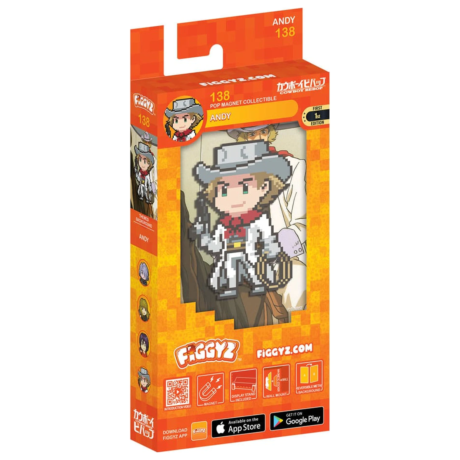 Cowboy Bebop FiGGYZ Magnet Collectible Andy 11 cm product photo