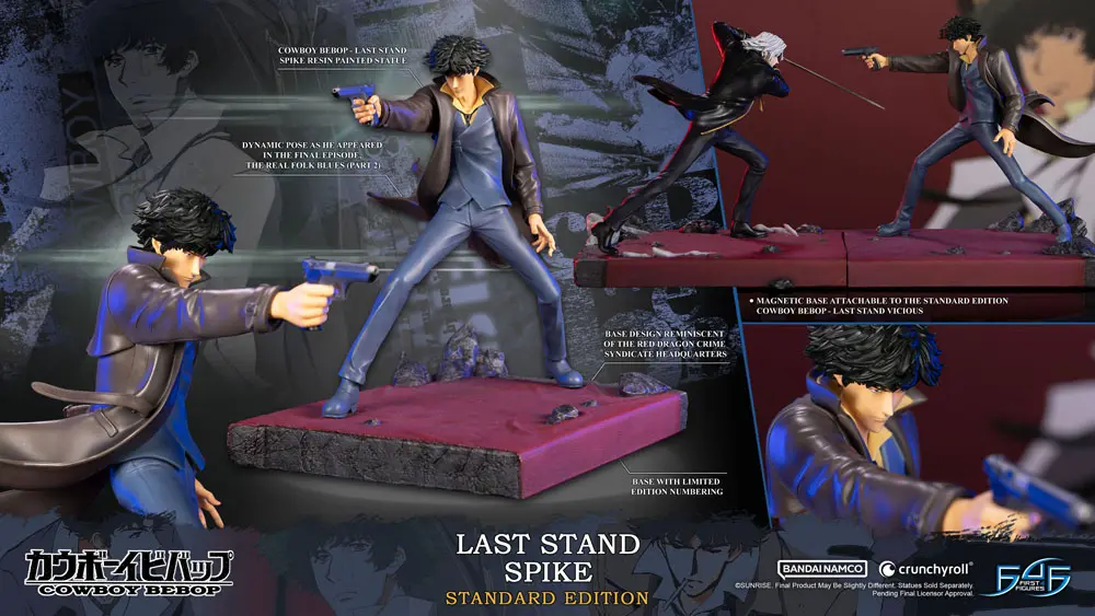 Cowboy Bebop Statue Last Stand Spike 28 cm termékfotó