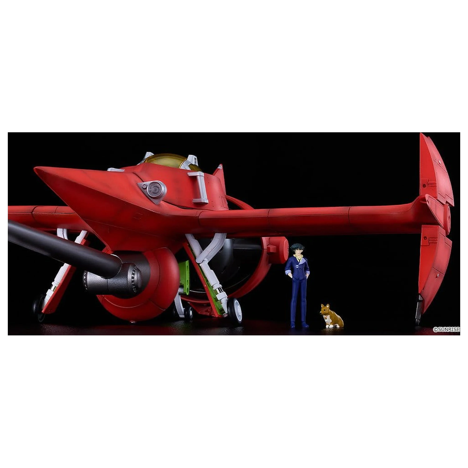 Cowboy Bebop Moderoid Plastic Model Kit DX-SCALE 1/48 Swordfish II 36 cm product photo