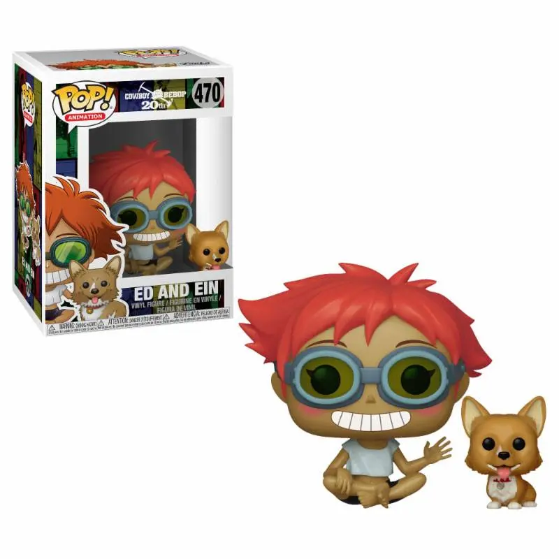 Cowboy Bebop POP! Animation Vinyl Figure Edward &amp; Ein 9 cm product photo