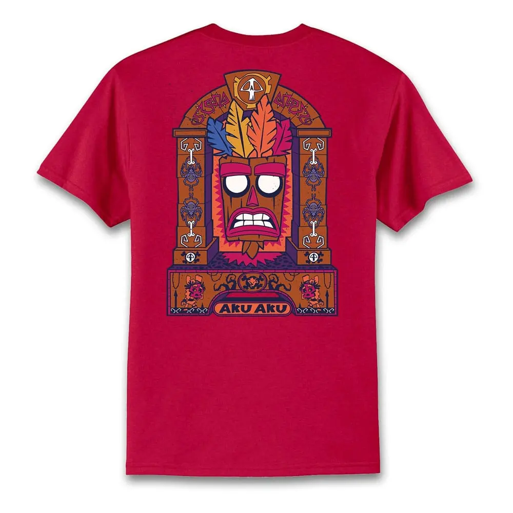 Crash Bandicoot Aku Aku tribal t-shirt product photo