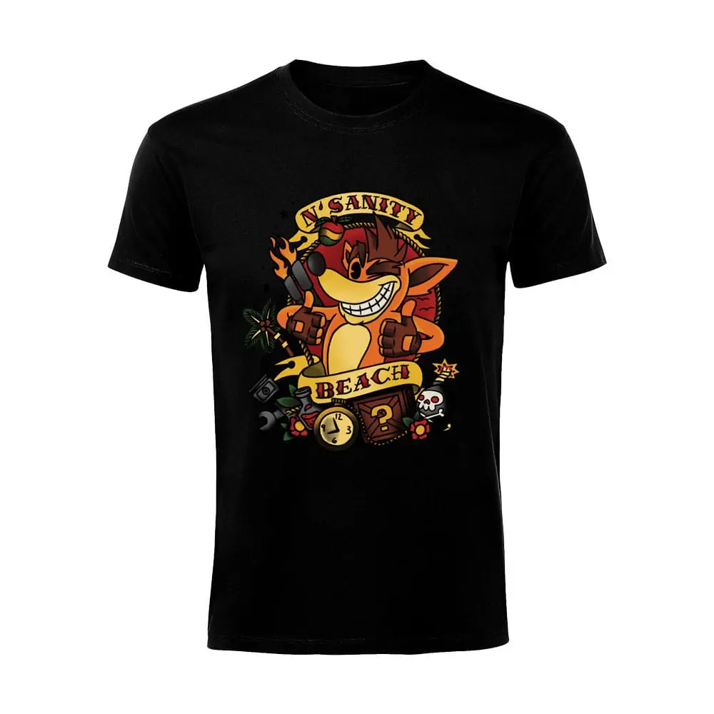 Crash Bandicoot Biker t-shirt product photo