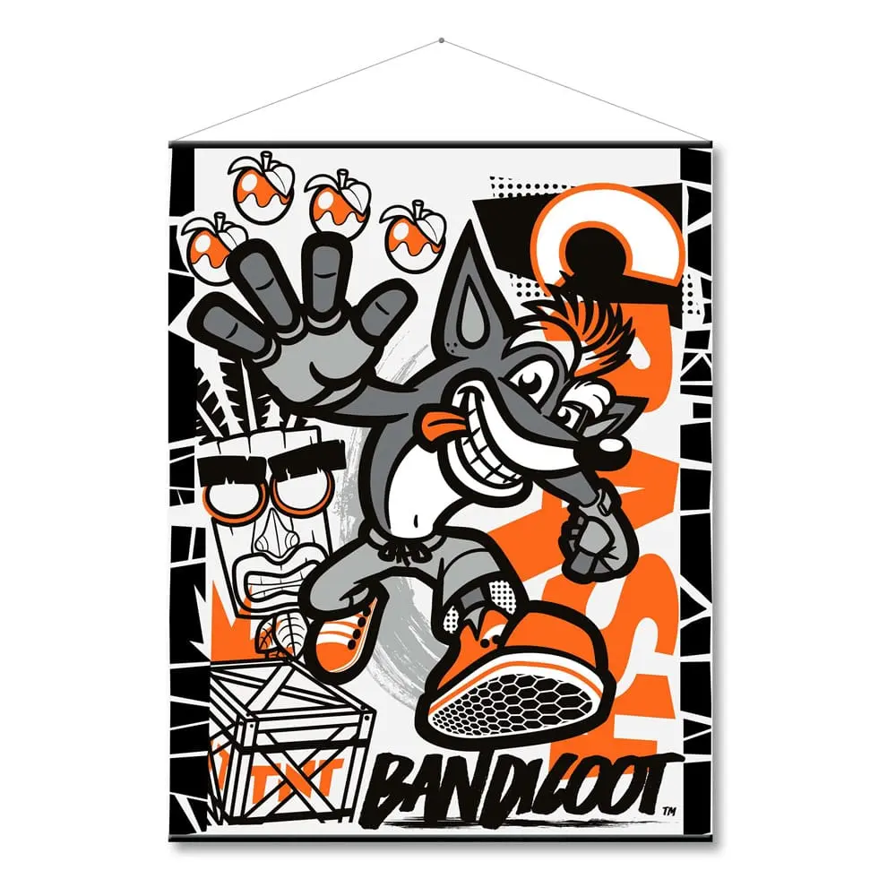 Crash Bandicoot Poster Canvas Poster product photo