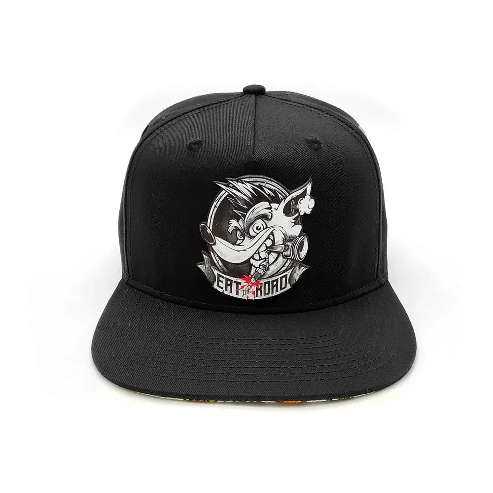 Crash Bandicoot Snapback Cap Eat the Road product photo