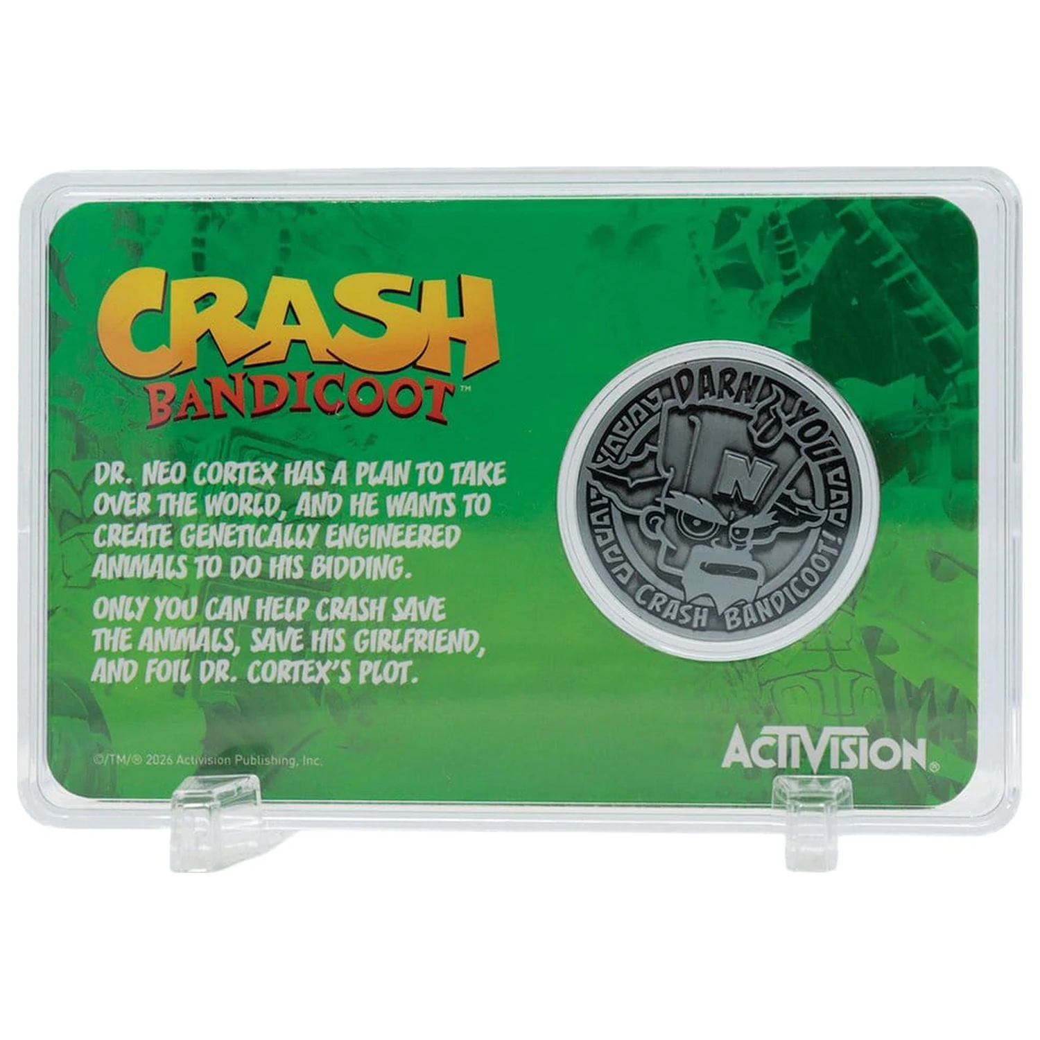 Crash Bandicoot Collectable Coin Presentation Limited Edition product photo
