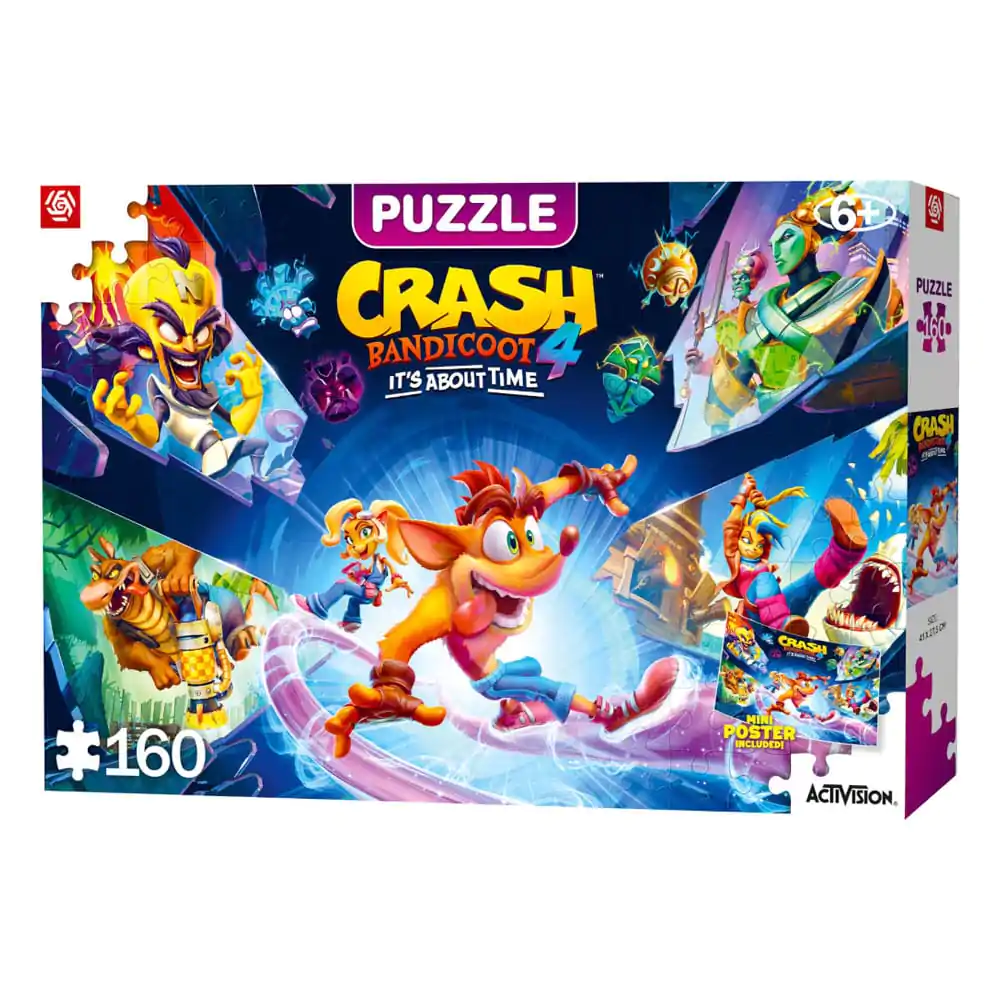 Crash Bandicoot 4 Kids Puzzle It's About Time (160 pieces) termékfotó