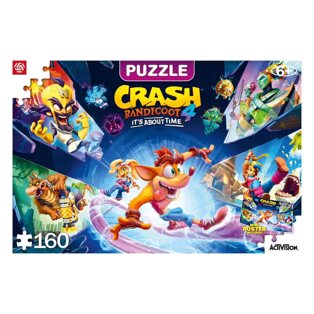 Crash Bandicoot 4 Kids Puzzle It's About Time (160 pieces) termékfotó