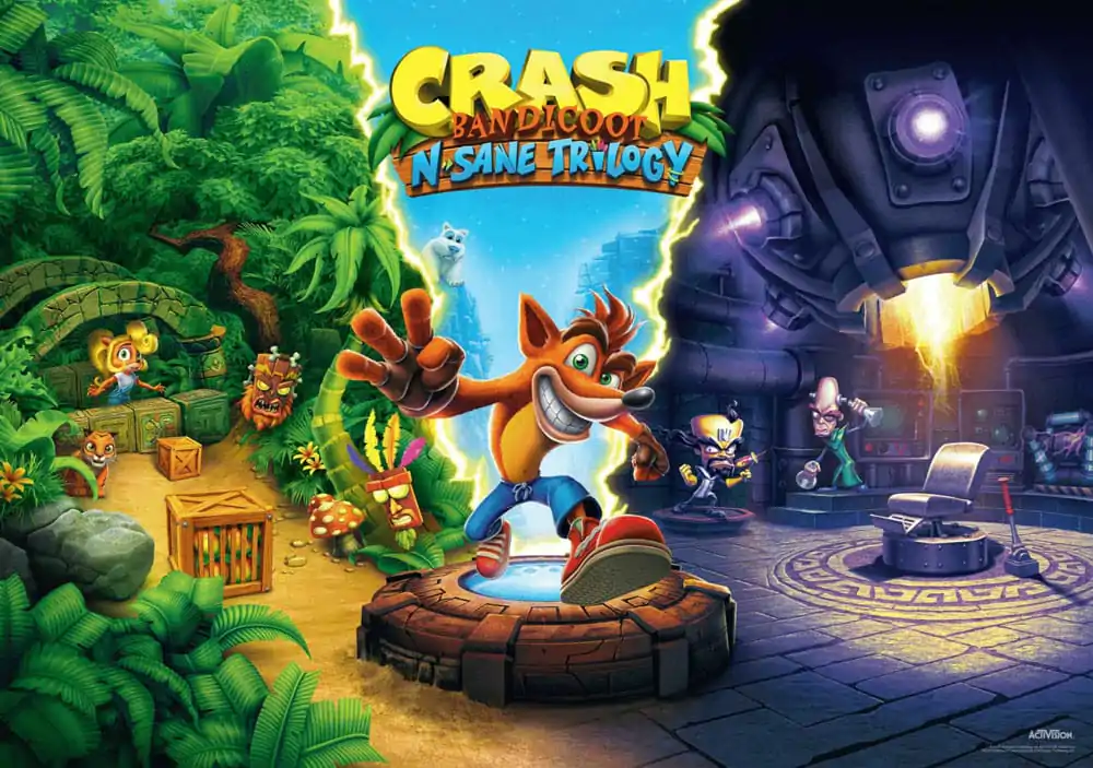Crash Bandicoot N Sane Triology Puzzle (1000 pieces) product photo
