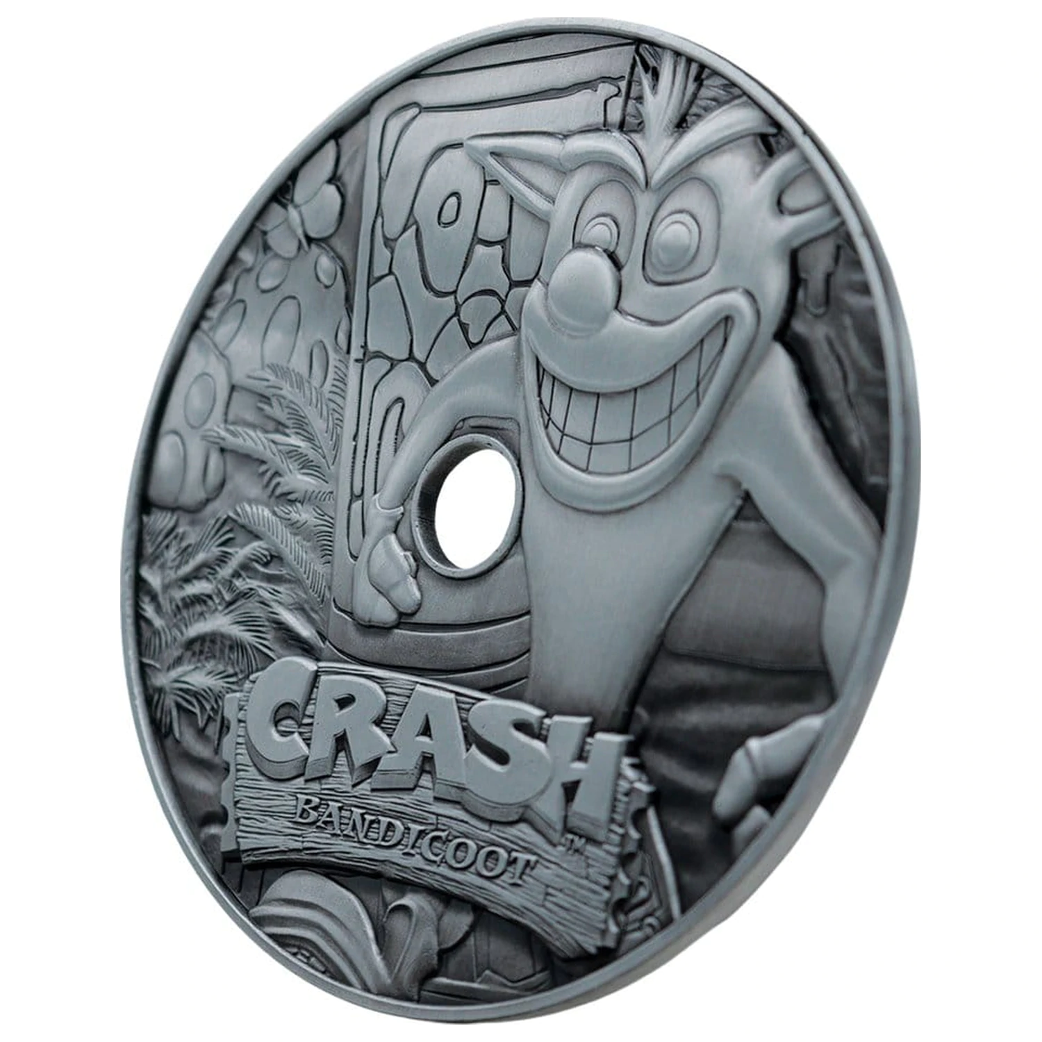 Crash Bandicoot Replica Metal CD-ROM Collectible Limited Edition 11 cm product photo