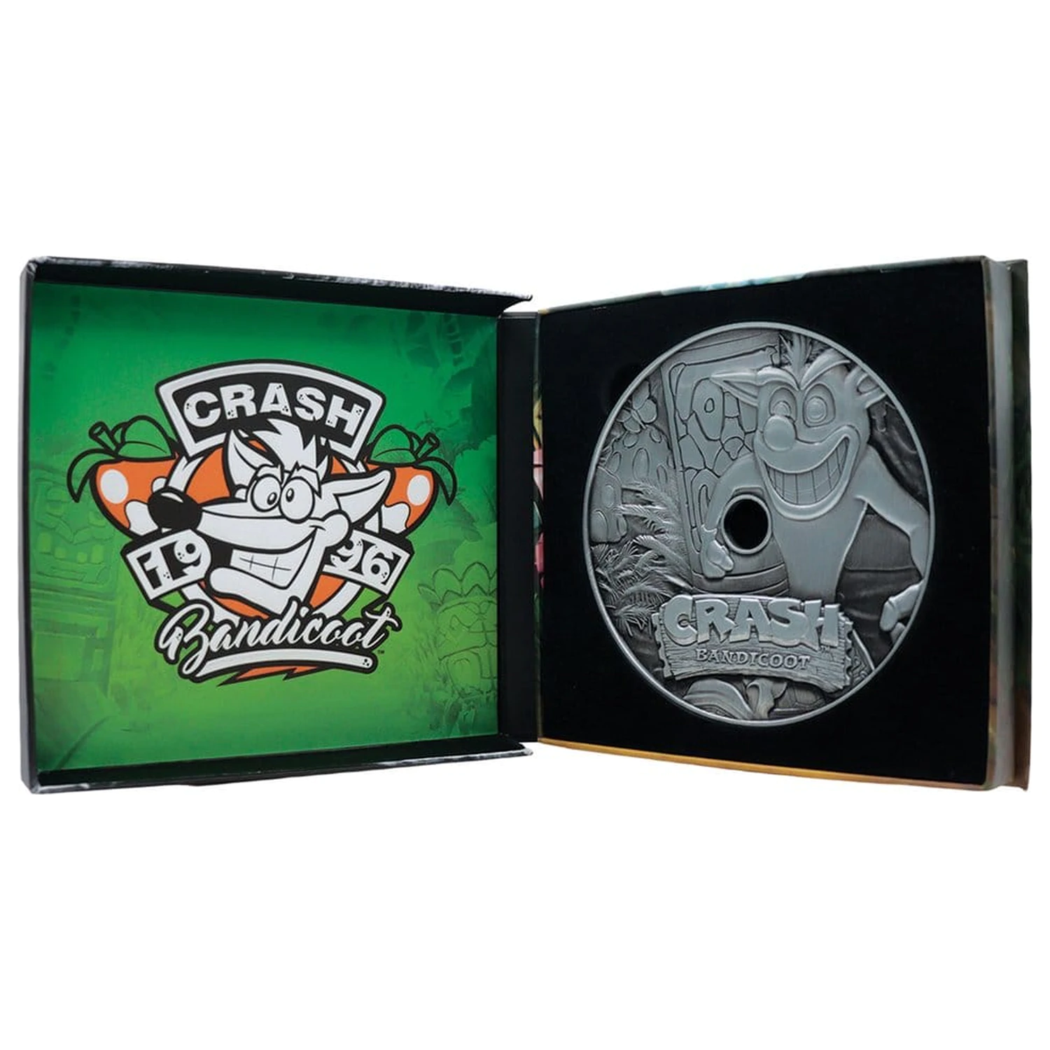 Crash Bandicoot Replica Metal CD-ROM Collectible Limited Edition 11 cm product photo