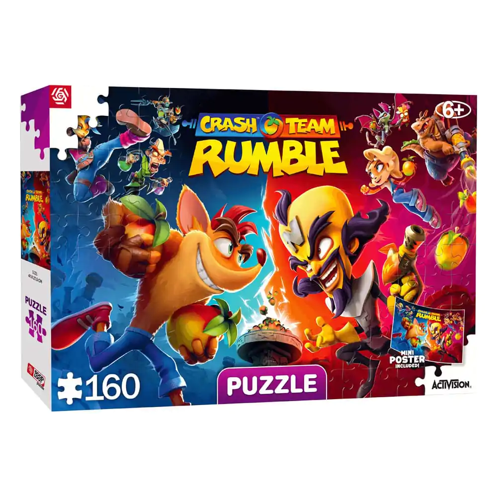 Crash Bandicoot Kids Puzzle Rumble Heroes (160 pieces) product photo