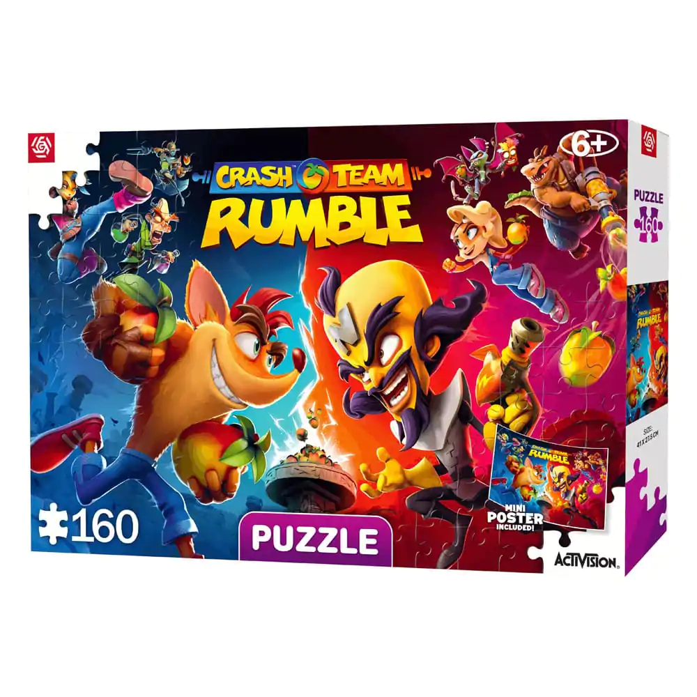 Crash Bandicoot Kids Puzzle Rumble Heroes (160 pieces) termékfotó