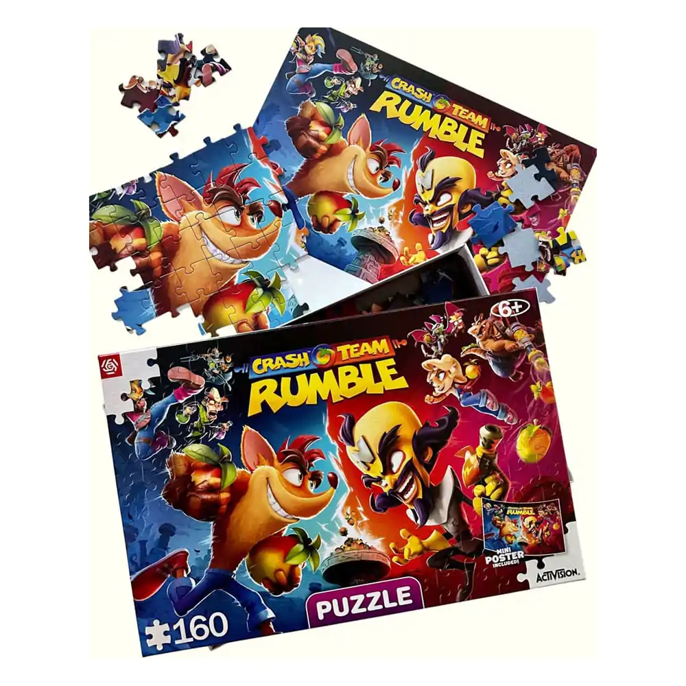 Crash Bandicoot Kids Puzzle Rumble Heroes (160 pieces) product photo