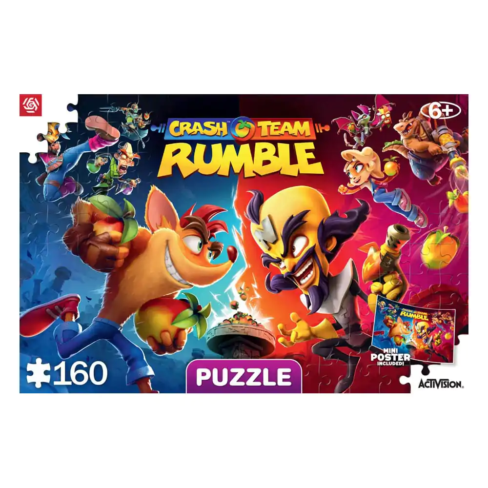 Crash Bandicoot Kids Puzzle Rumble Heroes (160 pieces) termékfotó