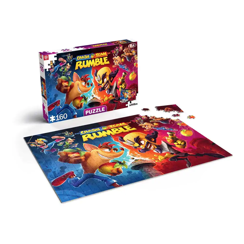 Crash Bandicoot Kids Puzzle Rumble Heroes (160 pieces) product photo