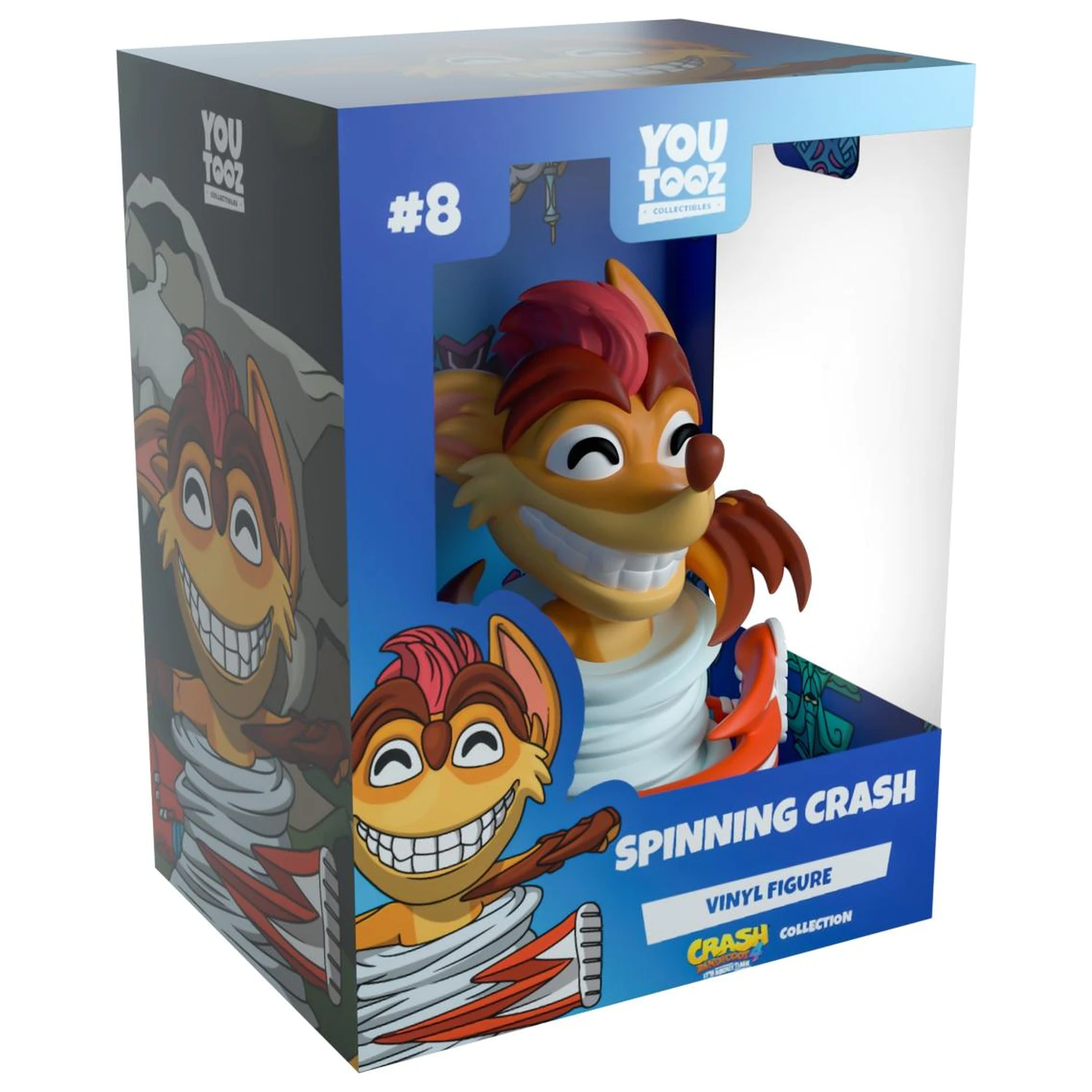 Crash Bandicoot Spinning Crash Figure 11cm product photo