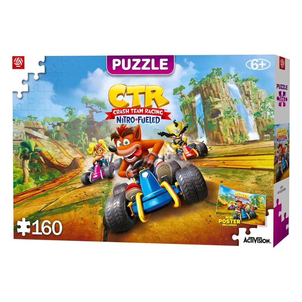 Crash Bandicoot Kids Puzzle Team Racing Nitro-Fueled (160 pieces) termékfotó