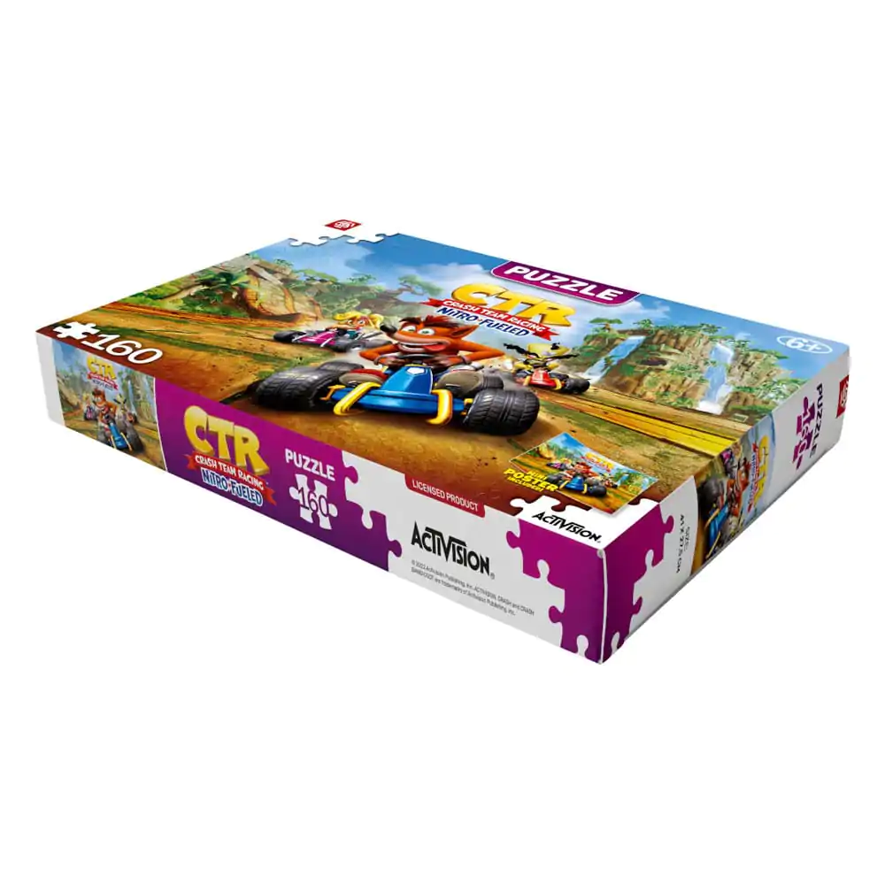 Crash Bandicoot Kids Puzzle Team Racing Nitro-Fueled (160 pieces) product photo