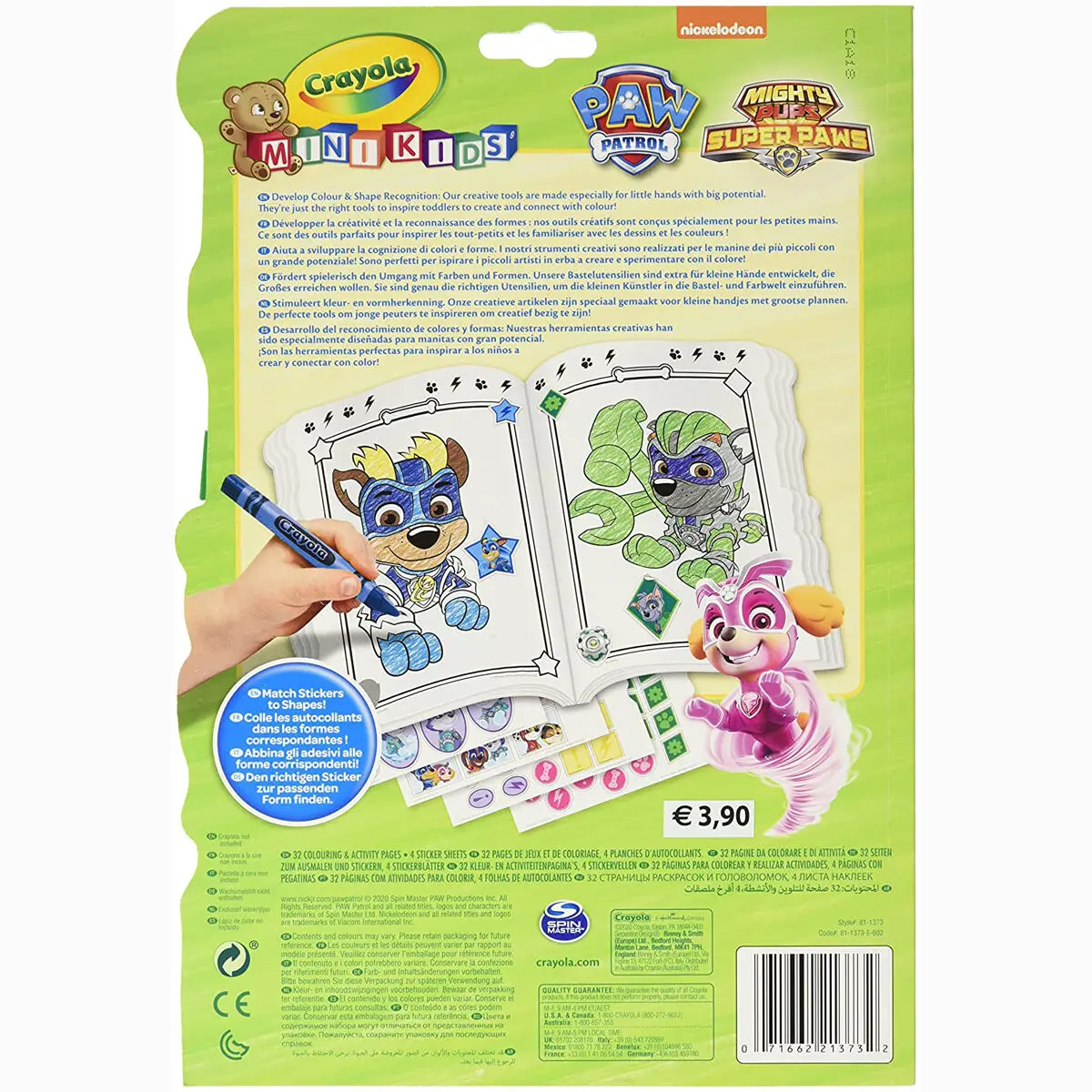 Crayola Paw Patrol activities book product photo
