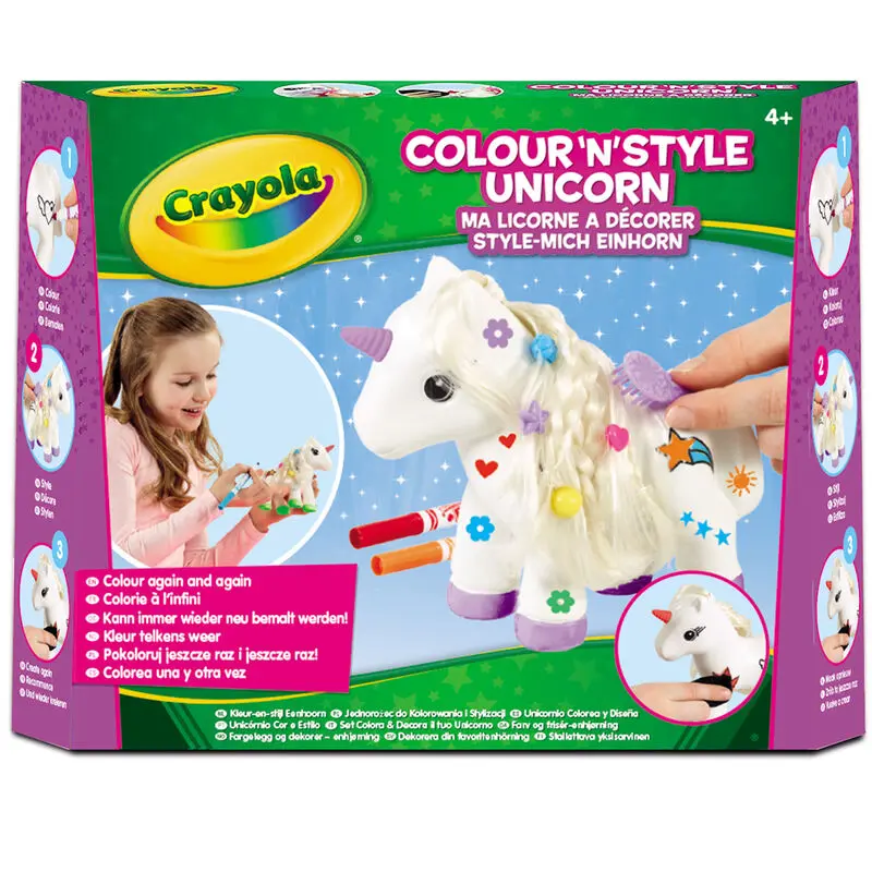 Crayola Colour and decorate your Unicorn set product photo