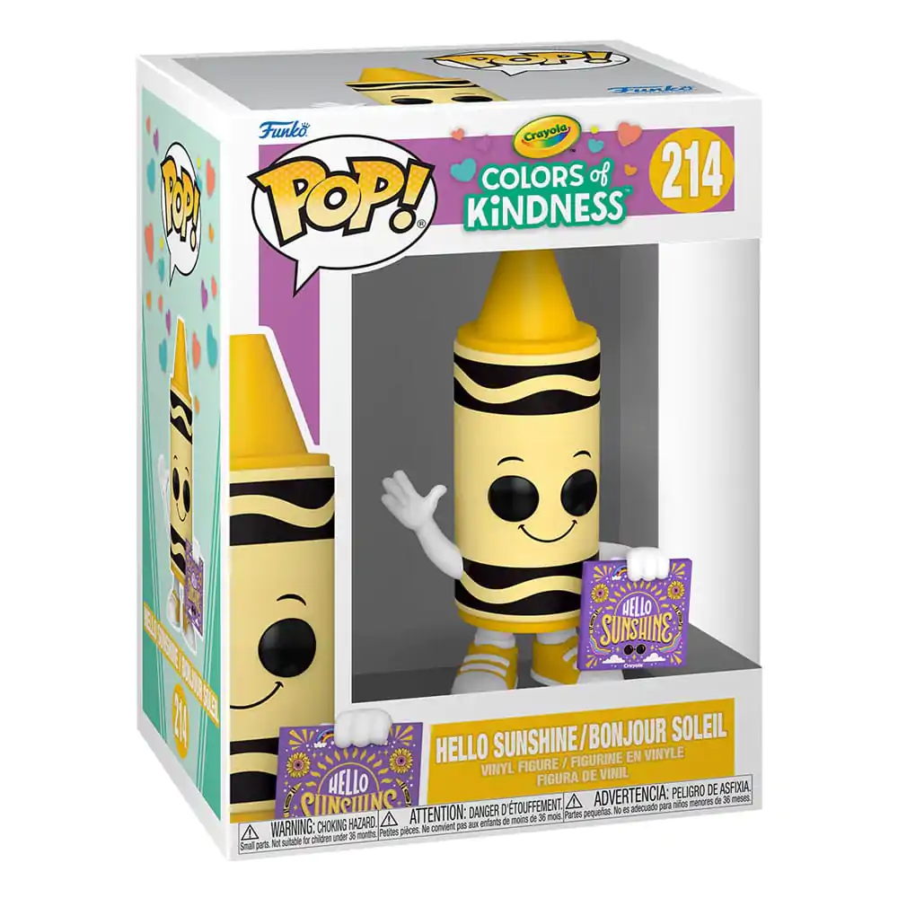 Crayola POP! Vinyl Figure Yellow Crayon(Kindness) 9 cm product photo