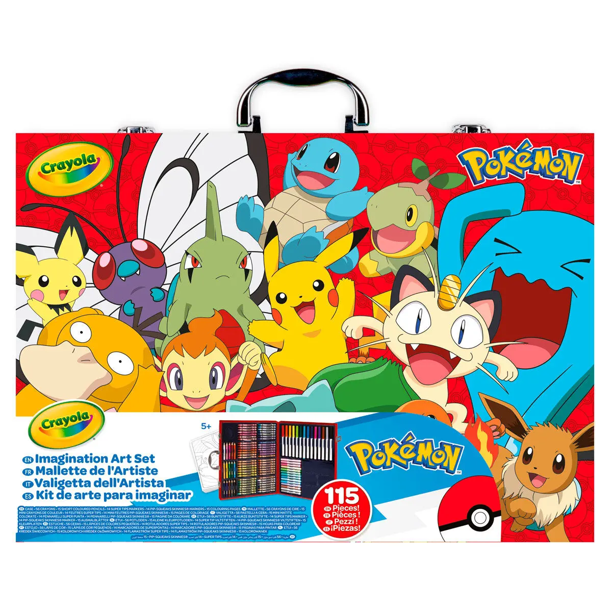 Crayola Pokemon Artist briefcase termékfotó