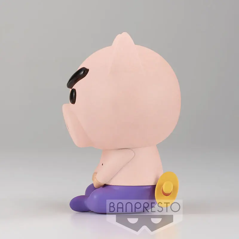 Crayon Shinchan Buriburi Zaemon Ver.B Fluffy Puffy figure 7cm product photo