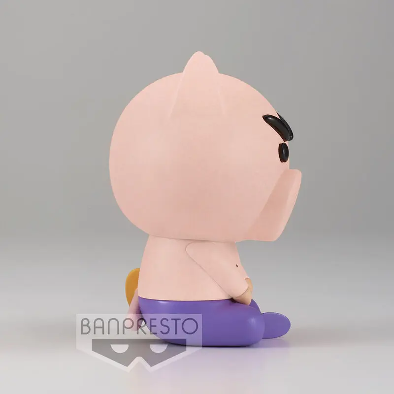 Crayon Shinchan Buriburi Zaemon Ver.B Fluffy Puffy figure 7cm product photo