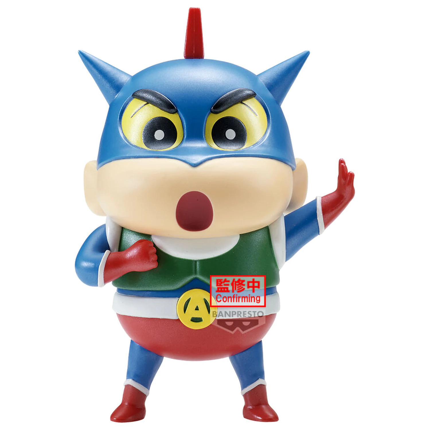 Crayon Shinchan Cosplay Shinchan Action Kamen Shinchan figure 12cm product photo