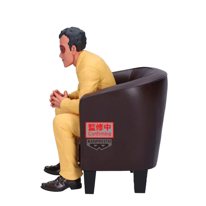 Crayon Shinchan Encho Sensei figure 13cm product photo