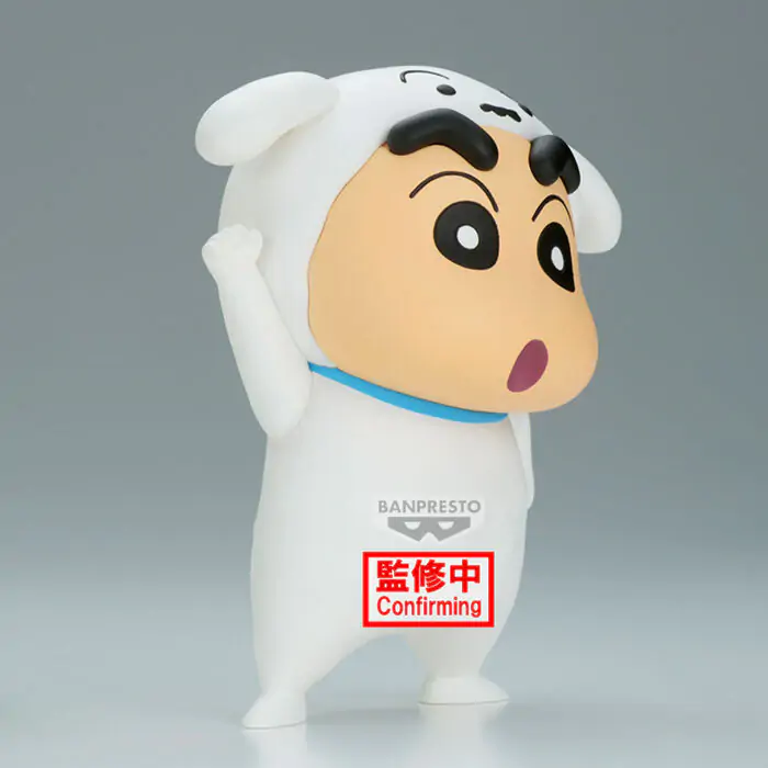 Crayon Shinchan Shiro Shinchan figure 11cm product photo