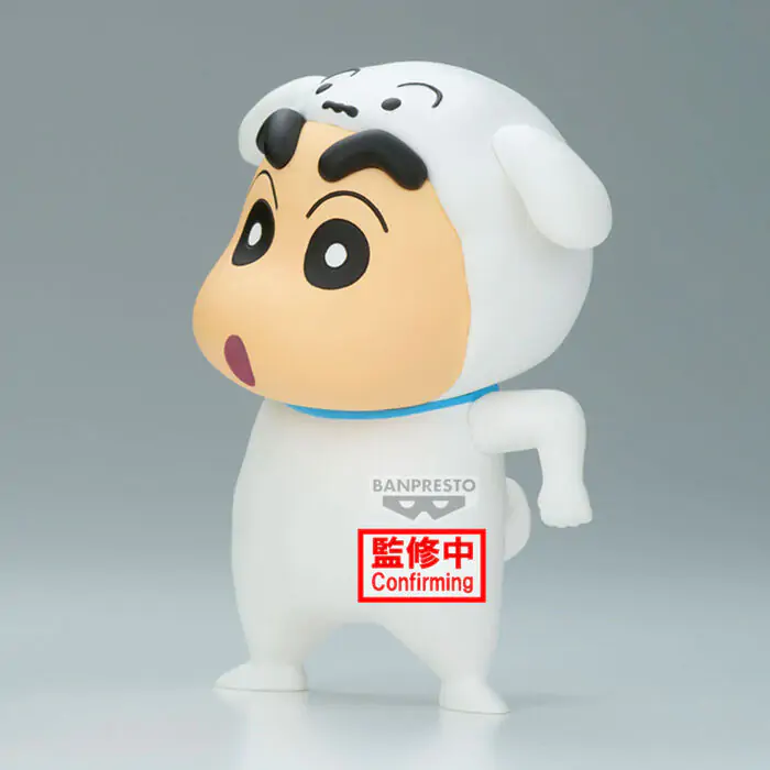 Crayon Shinchan Shiro Shinchan figure 11cm product photo