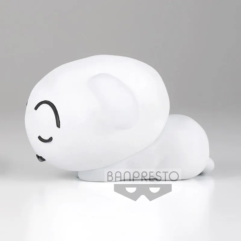 Crayon Shinchan Shiro Ver.B Fluffy Puffy figure 8cm product photo