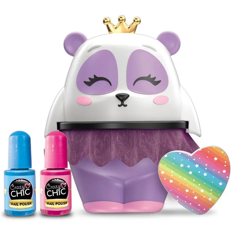 Crazy Chic Dancing panda nails set product photo