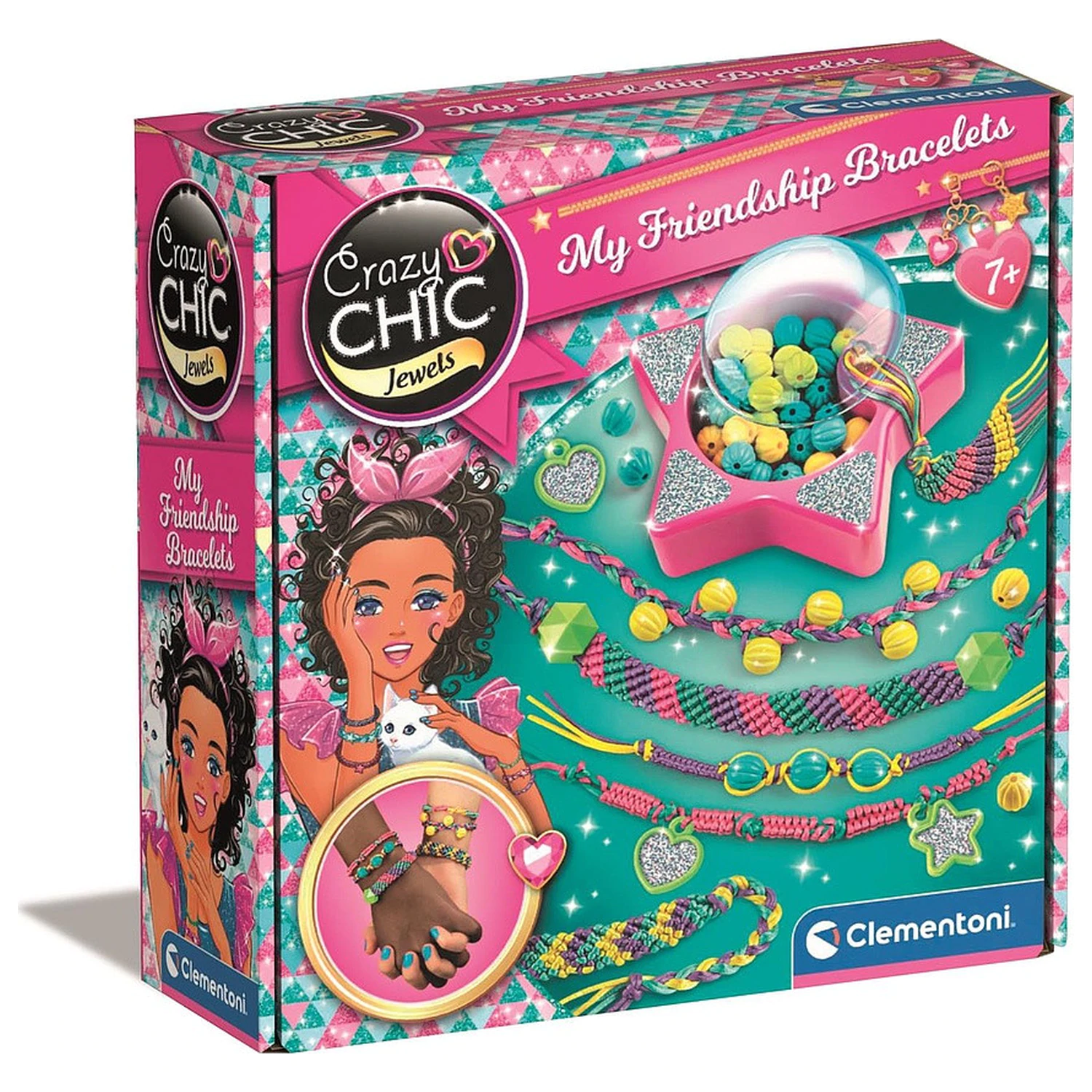 Crazy Chic Friendship Bracelet Maker Creative Set product photo