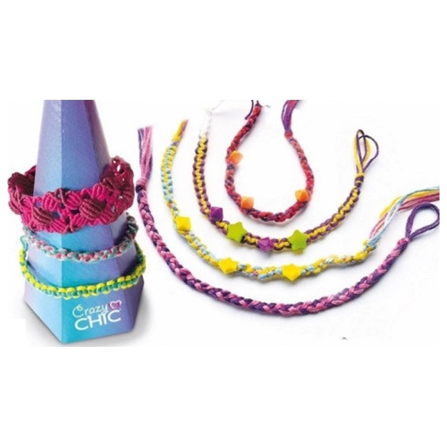 Crazy Chic Friendship Bracelet Maker Creative Set product photo