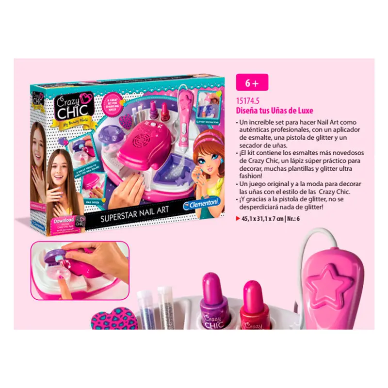 Crazy Chic Superstar Nail Art product photo