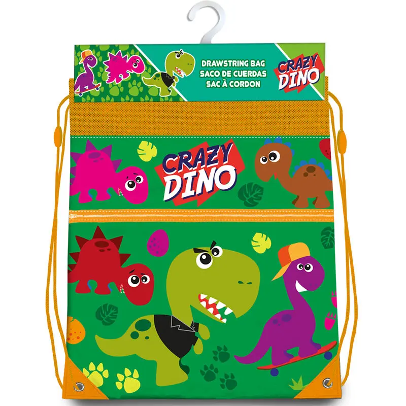 Crazy Dino gym bag 41cm product photo