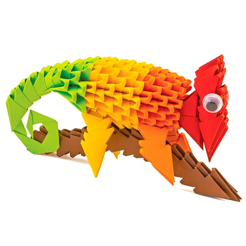 Creagami Chameleon 3D Origami product photo