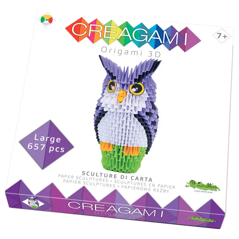Creagami Owl 3D Origami product photo