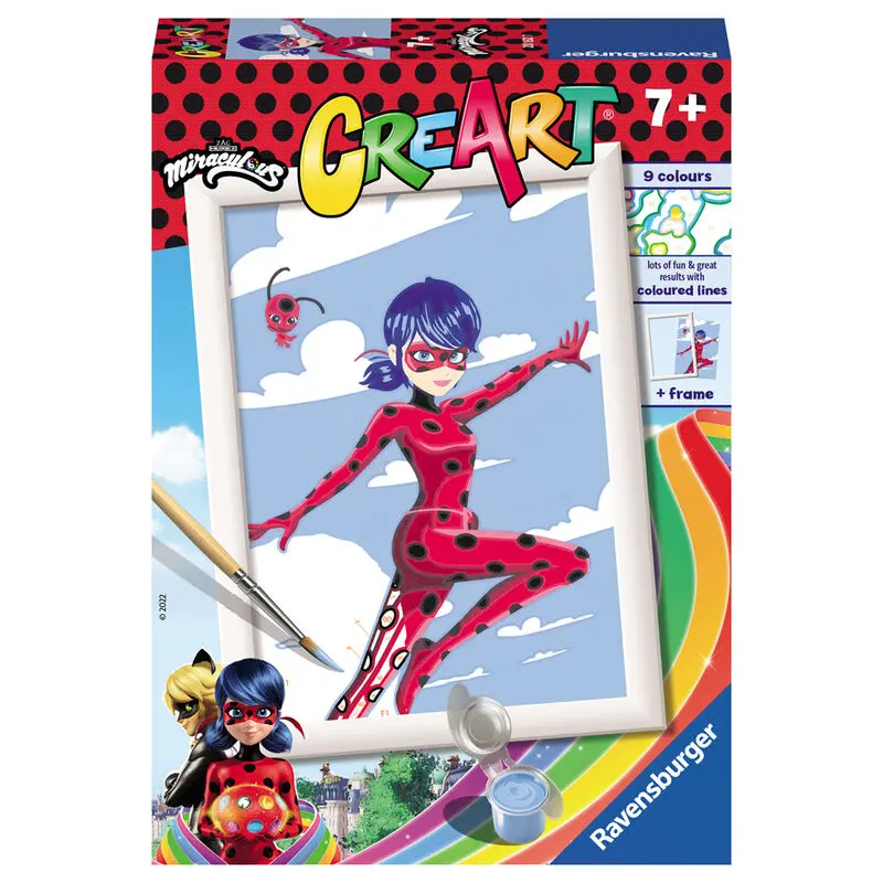 CreArt Miraculous Lady Bug Painting kit product photo