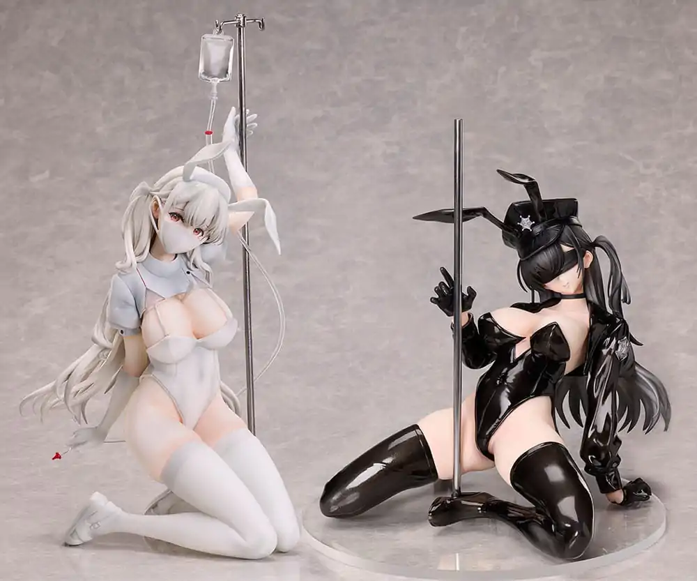 Creators Opinion PVC Statue 1/6 Black Bunny Mera 16 cm termékfotó