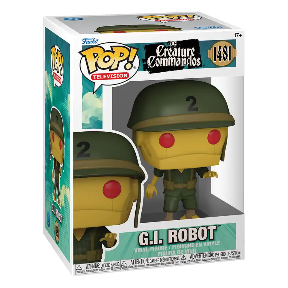 Creature Commandos Funko POP! TV Vinyl Figure G.I. Robot 9 cm termékfotó