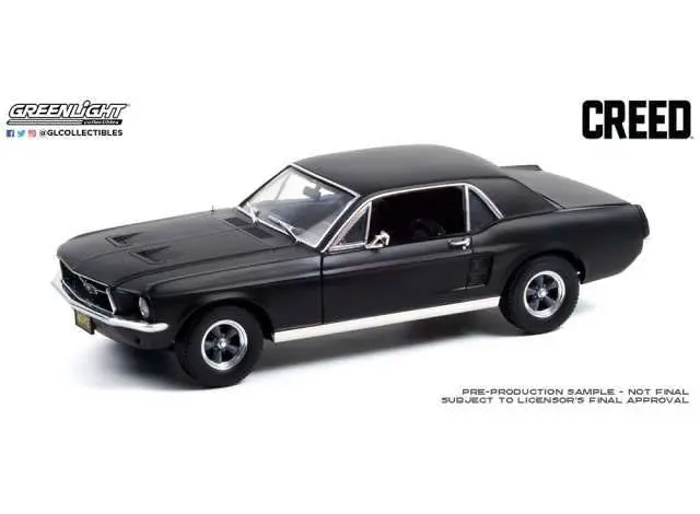 Creed (2015) Diecast Model 1/18 1967 Ford Mustang Coupe product photo