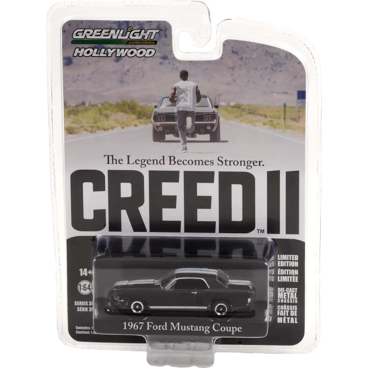 Creed II Diecast Model 1/64 1967 Ford Mustang Coupe product photo
