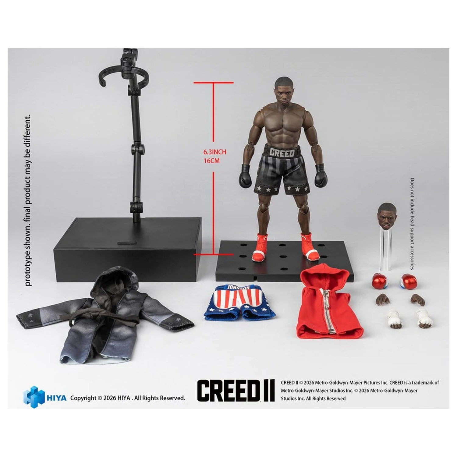 Creed II Exquisite Super Action Figure 1/12 Adonis Creed 16 cm product photo