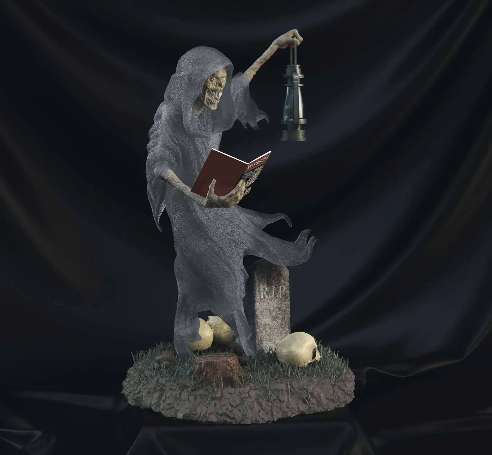 Creepshow PVC Statue 1/10 The Creep 30 cm product photo