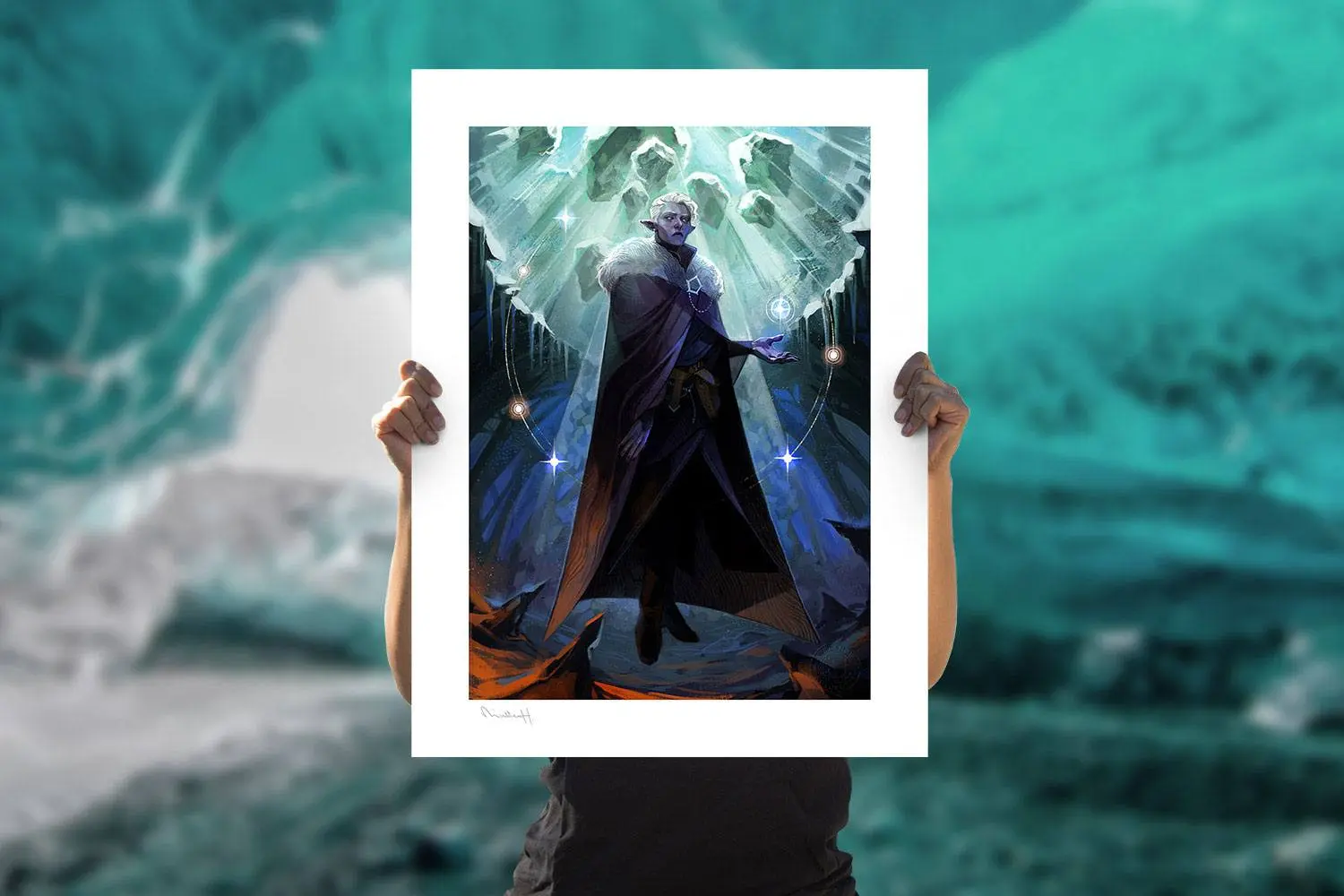 Critical Role Art Print Essek Thelyss 46 x 61 cm - unframed product photo