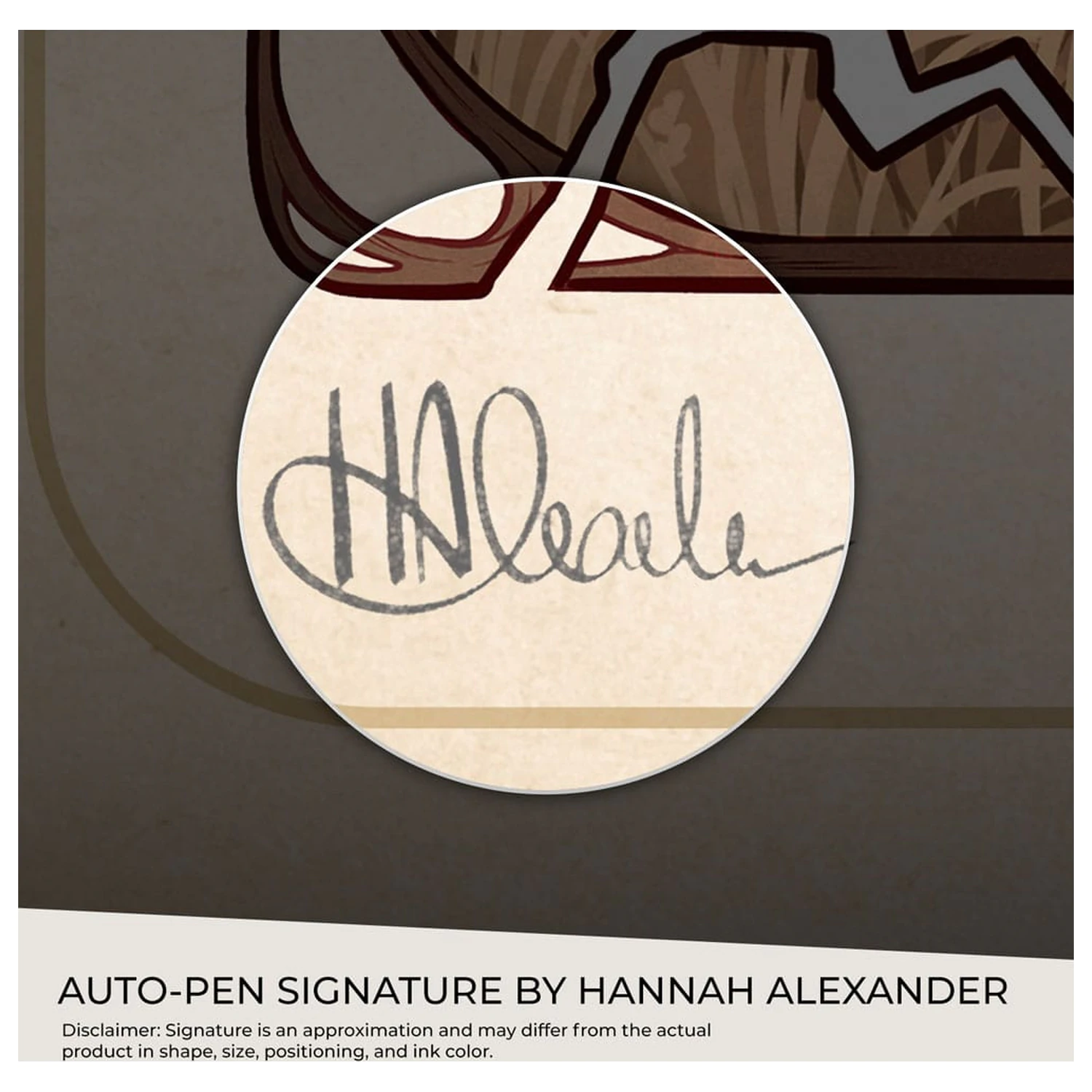 Critical Role Art Print Laura Bailey: 10th Anniversary Art Nouveau Illustrations 46 x 28 cm - unframed product photo